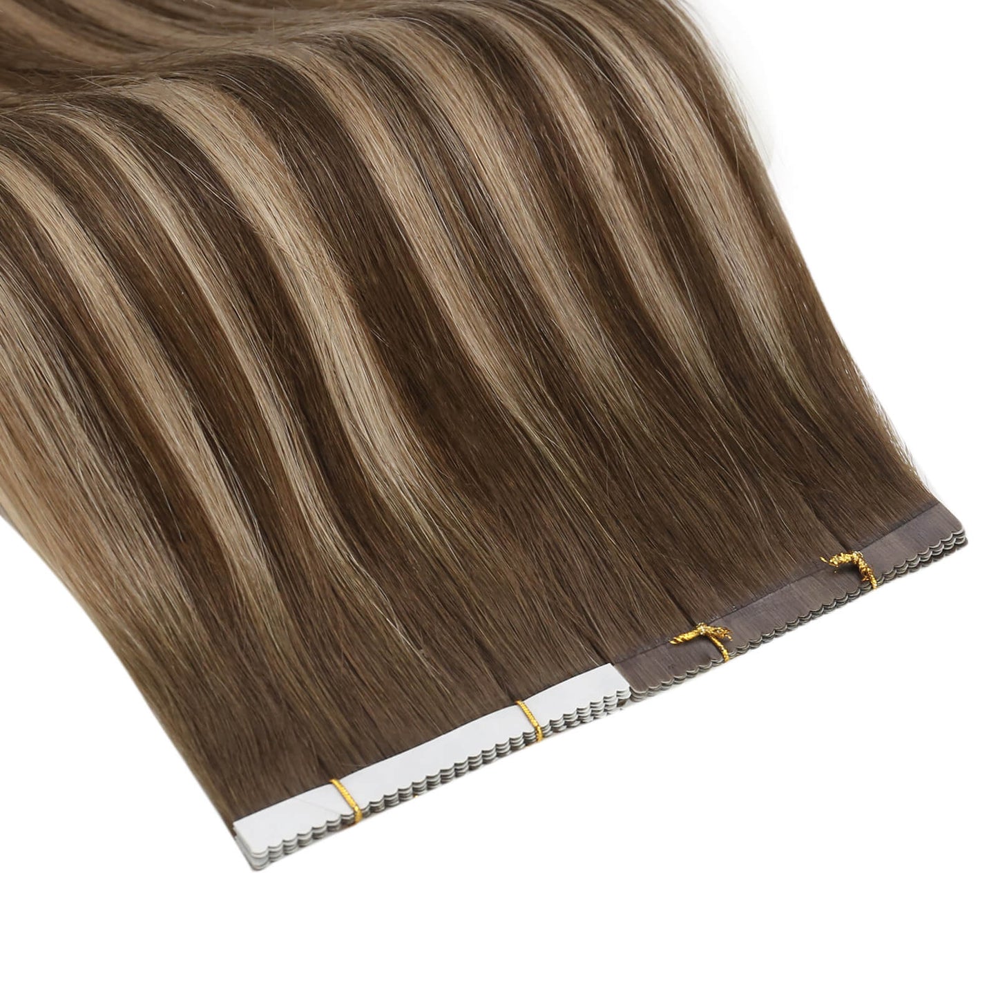 tape in extension placement for short hair