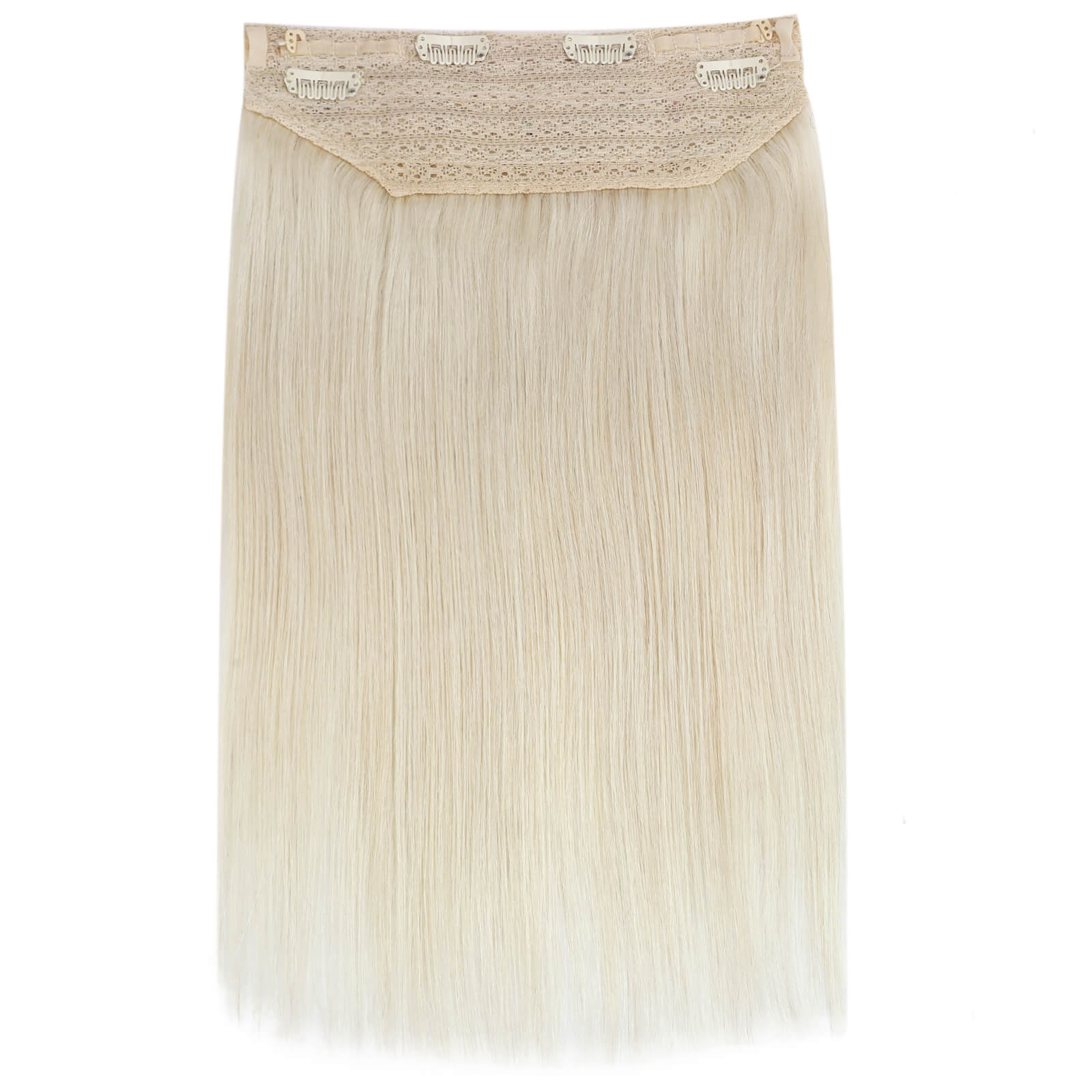Blonde Halo Weft Human Hair