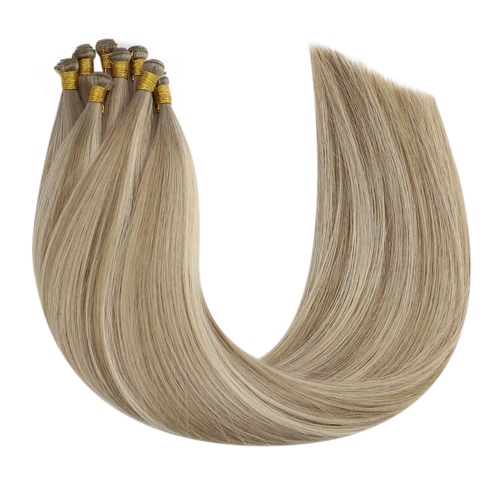 balayage ombre human hair weft hand made wholesale weft hair extensions