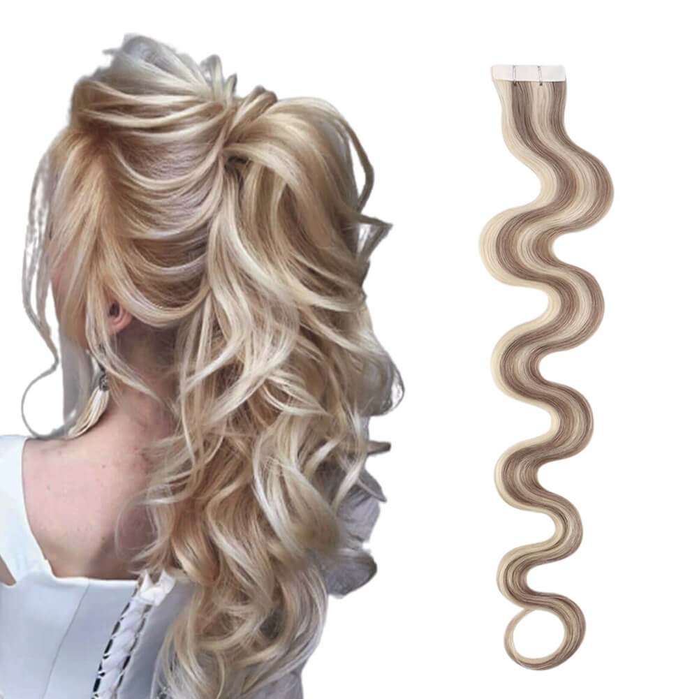 salon professional hair extensions injection tape in hair extensions