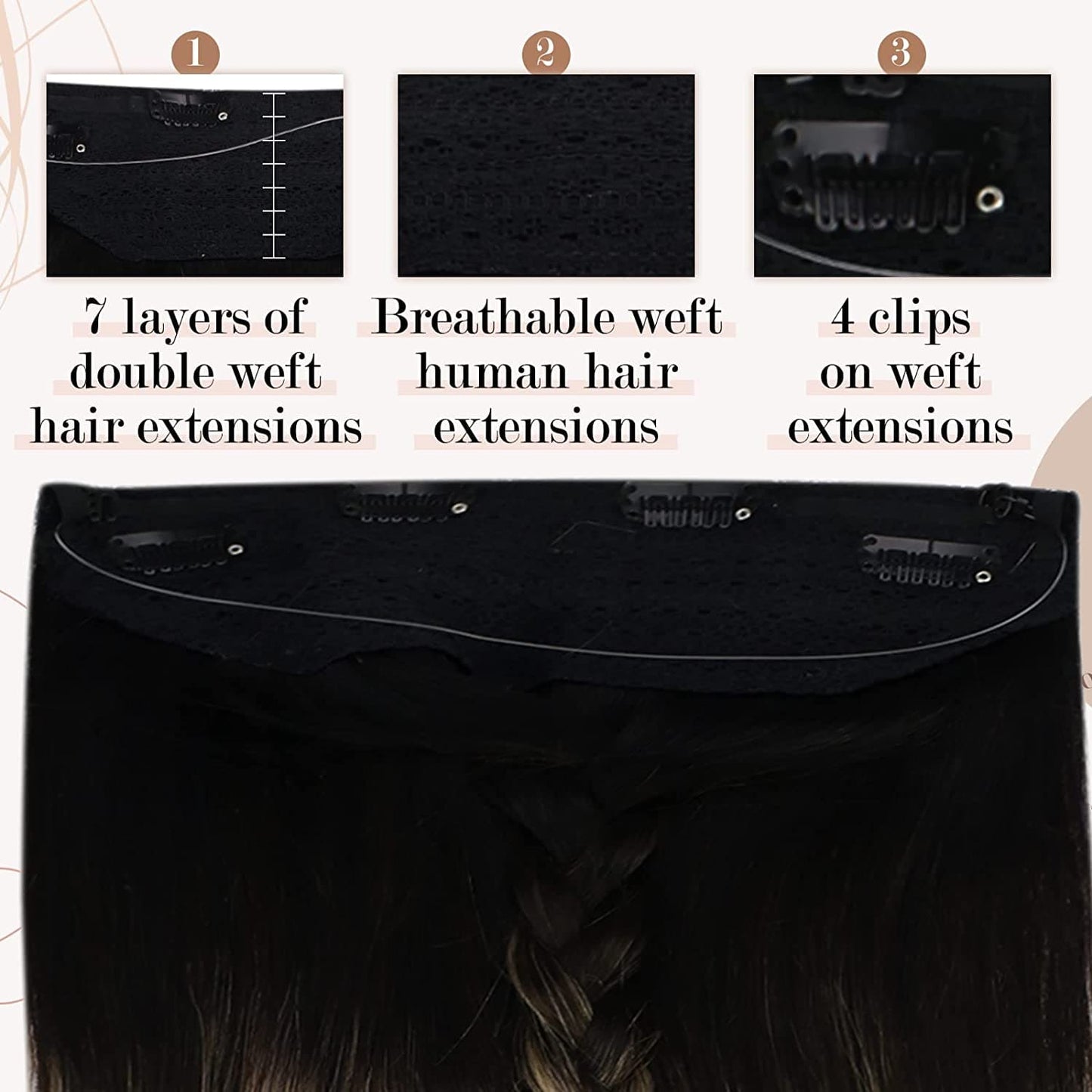 hair flip clips