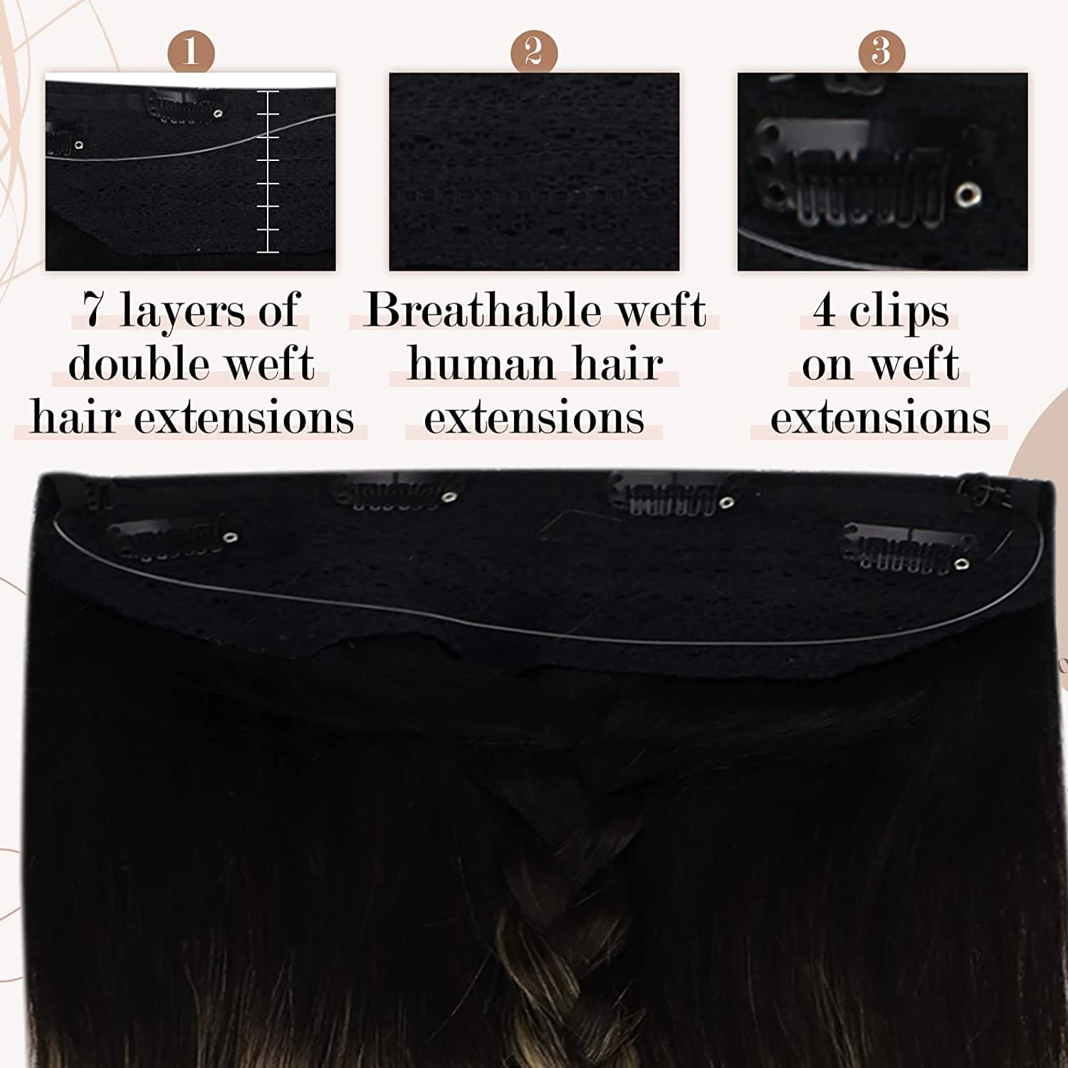 hair flip clips