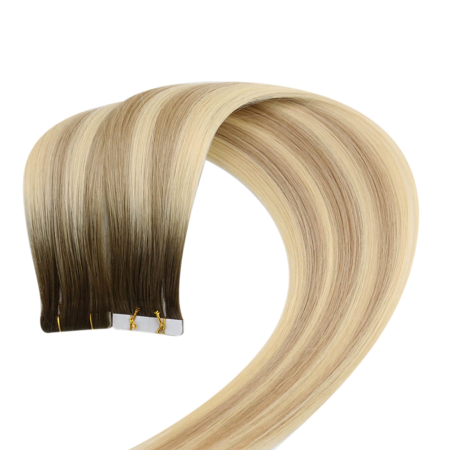 seamless tape in hair extensions