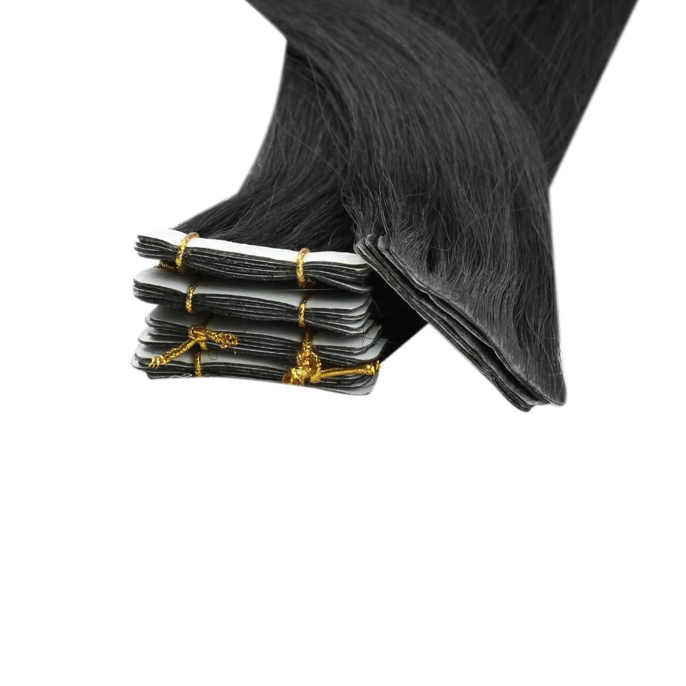 tape on hair extensions 100% human hair reuse tape in hair extensions