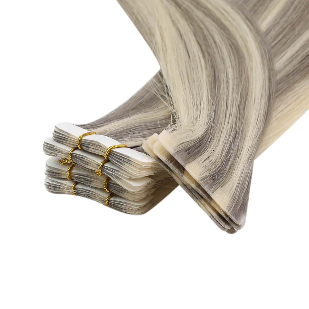 real human hair tape in extensions invisible tape in human hair extensions