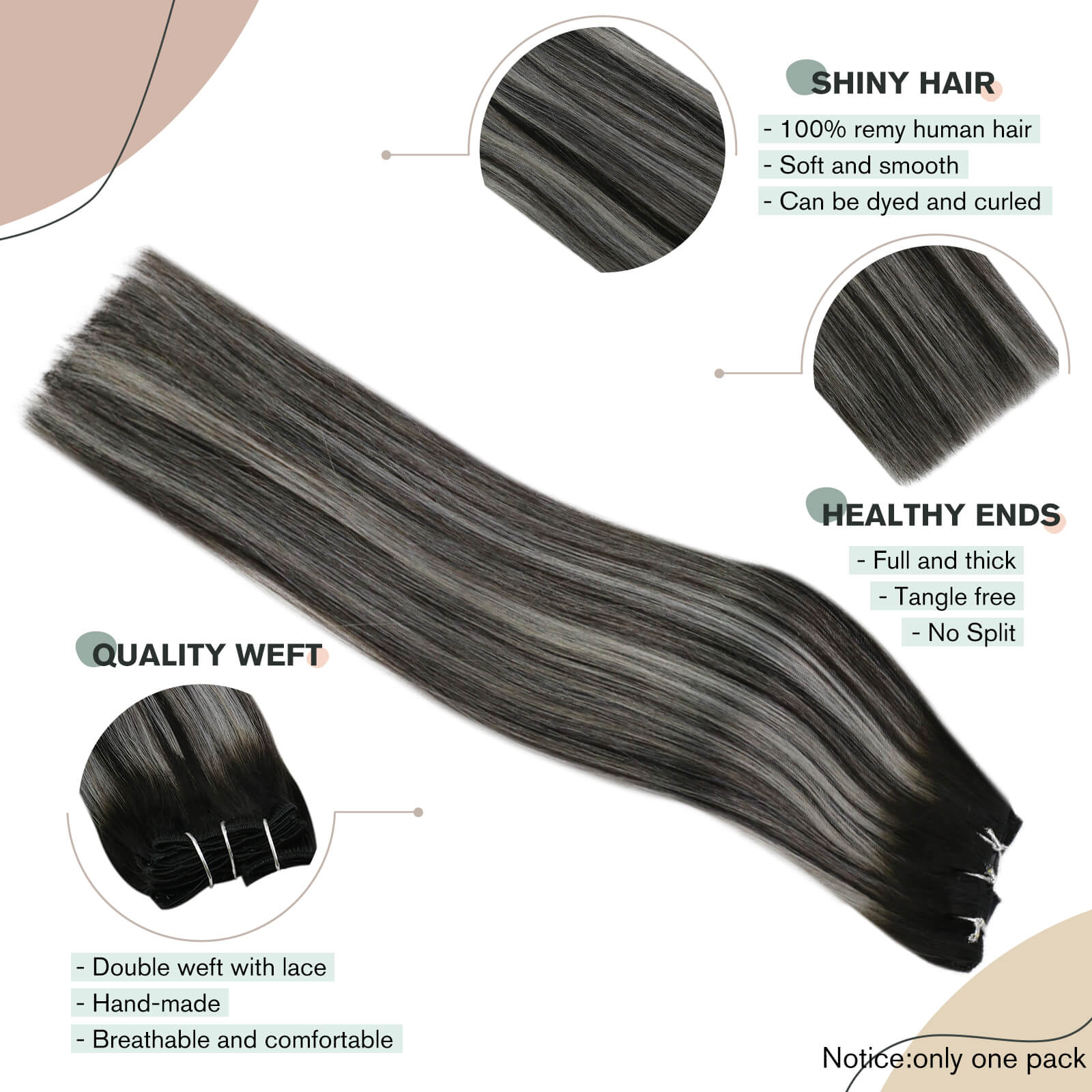 clip in hair extensions human hair
