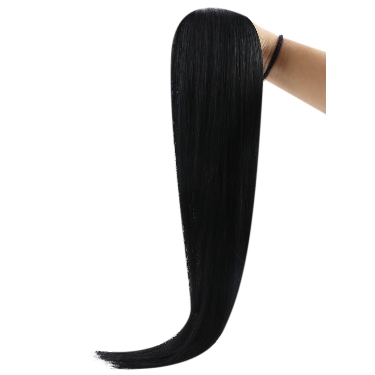 tape in human hair extensions black