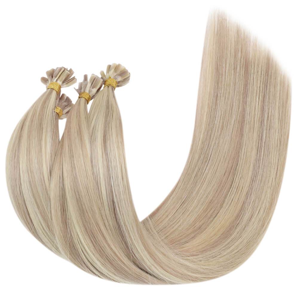 virgin+ hair u tip best hair extensions pre-bonded hair