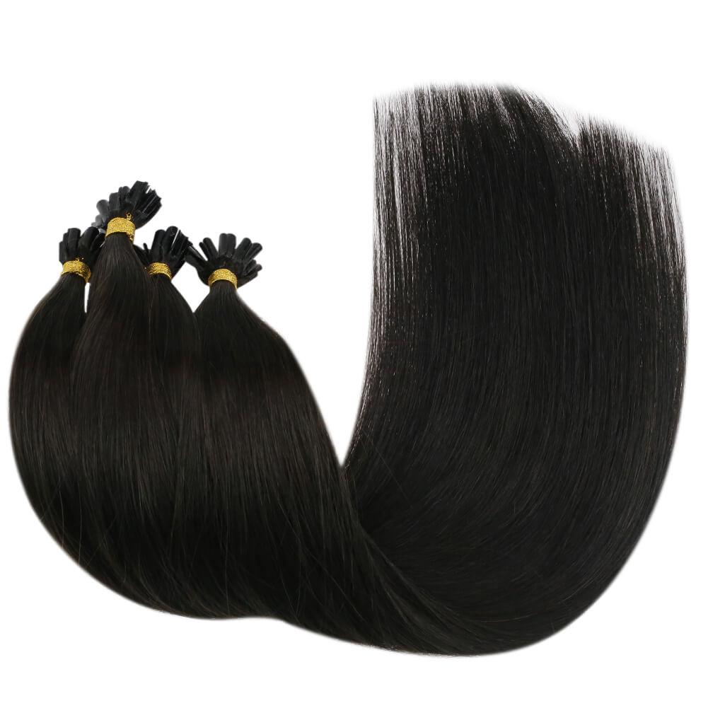 virgin+ hair u tip best hair extensions pre-bonded hair