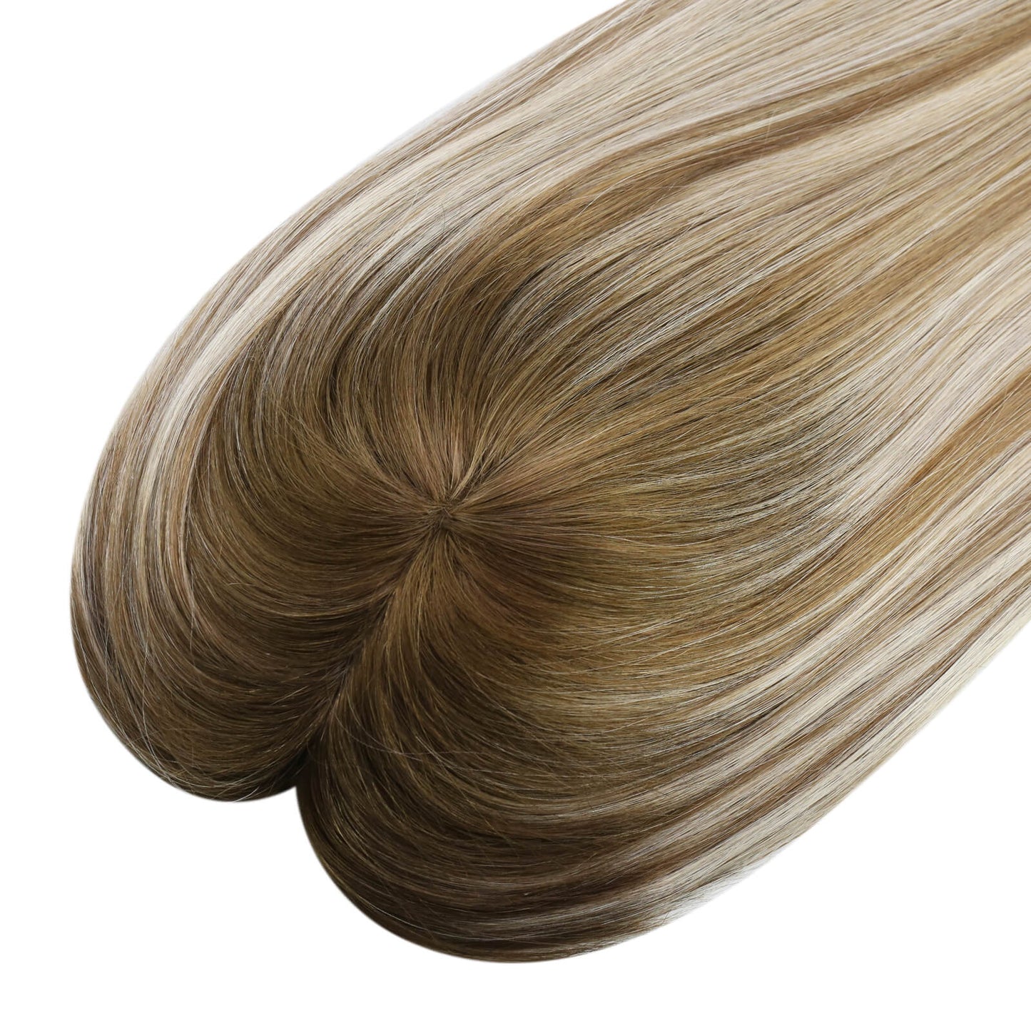 Mono Base Virgin Hair Topper human hair hair toppers for women