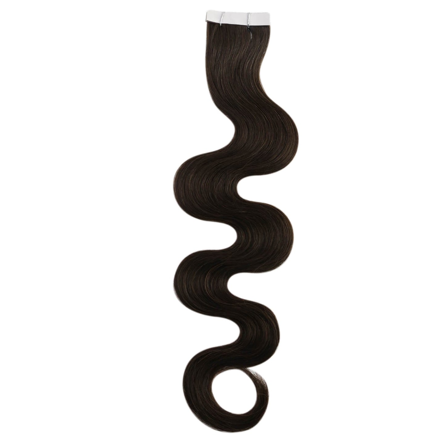 body wavy virgin tape in hair extensions