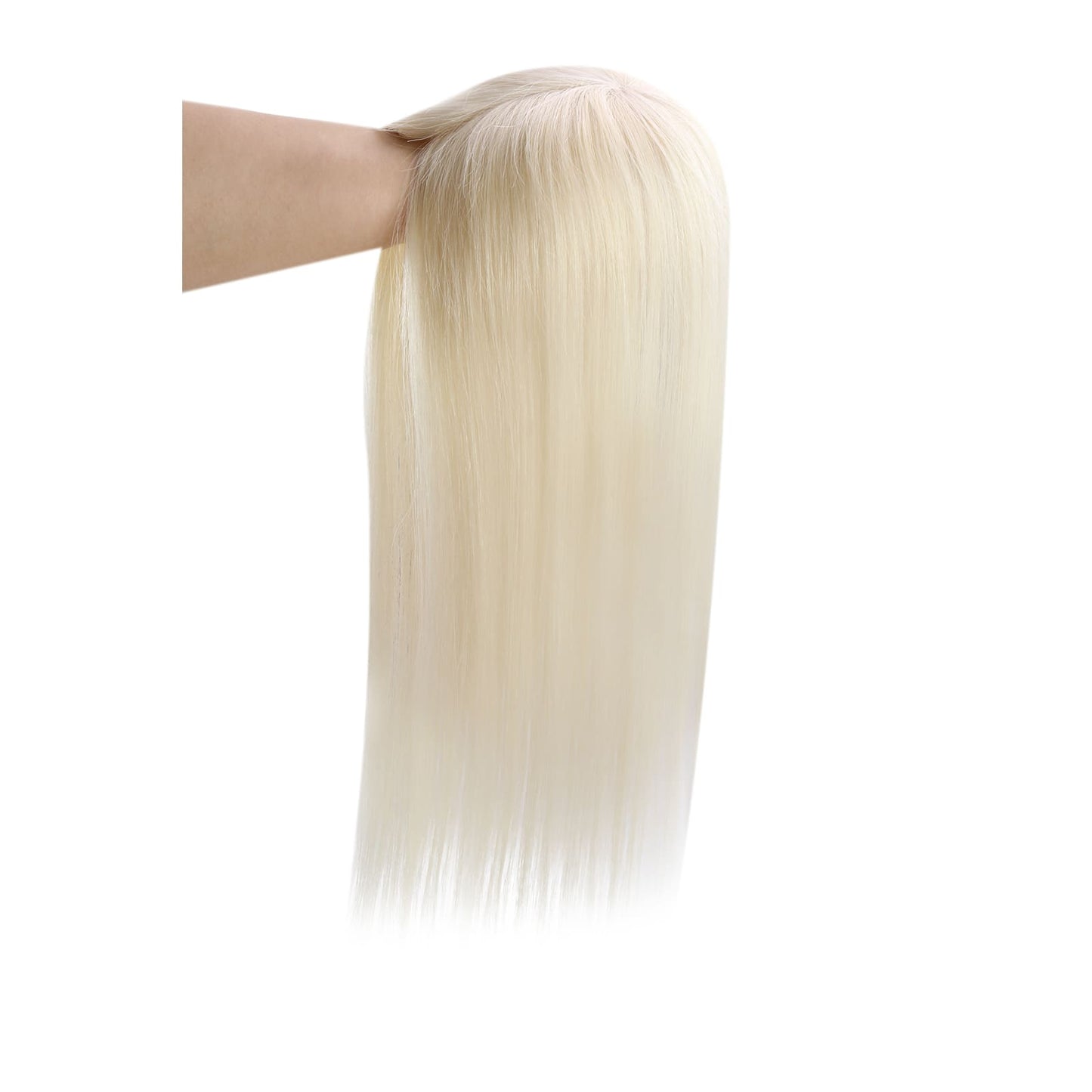 real hair topper virgin hairpieces mono