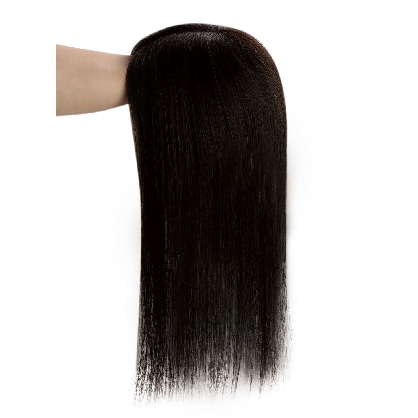 high volume hair topper clip in human hair