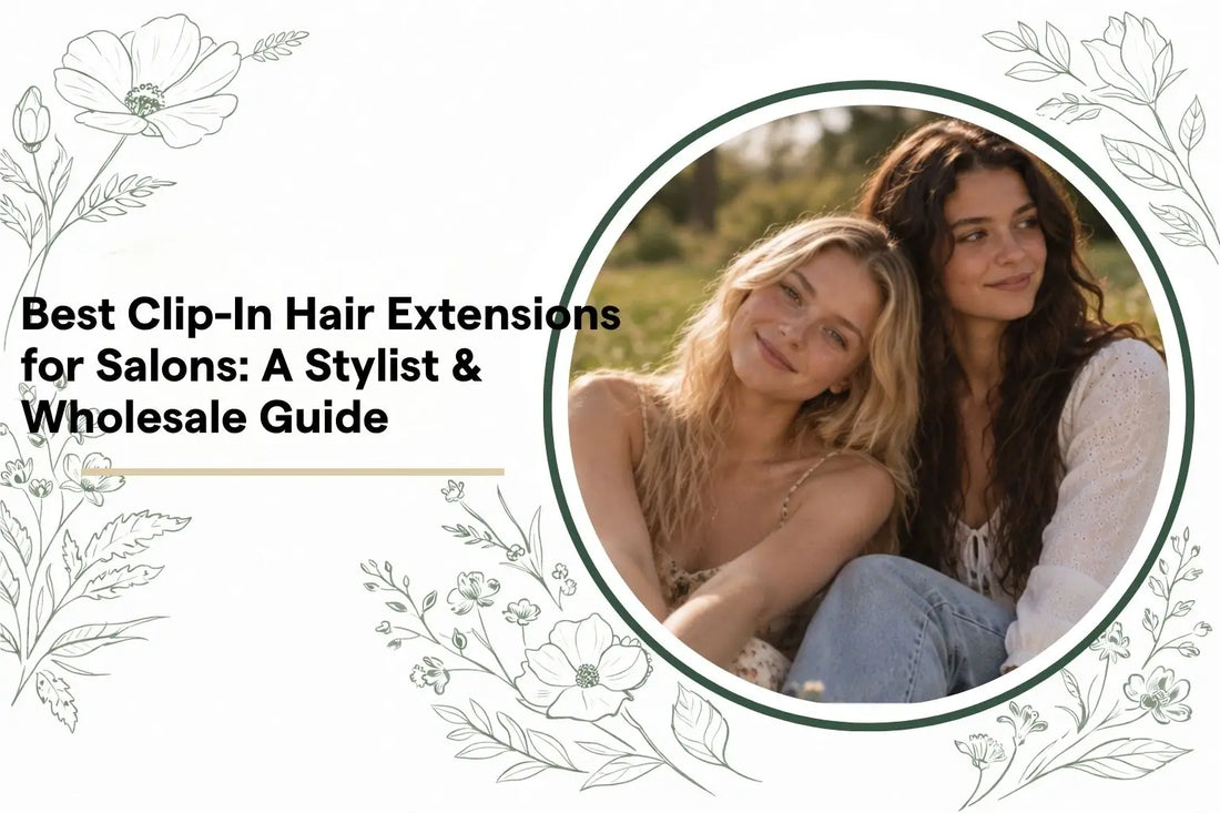 Best Clip-In Hair Extensions for Salons: A Stylist & Wholesale Guide
