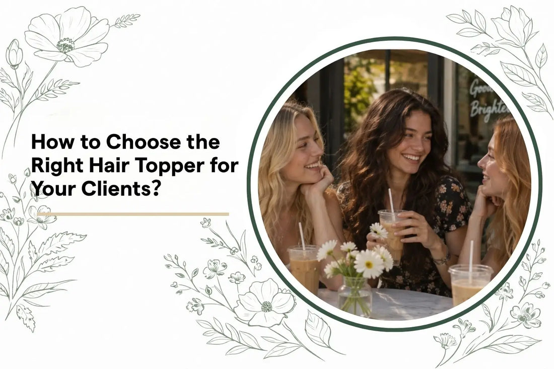 how to choose the right hair toppers?