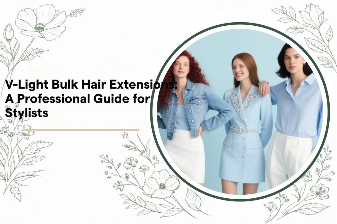 Bulk Hair for V-Light Extensions