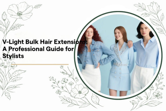 Bulk Hair for V-Light Extensions