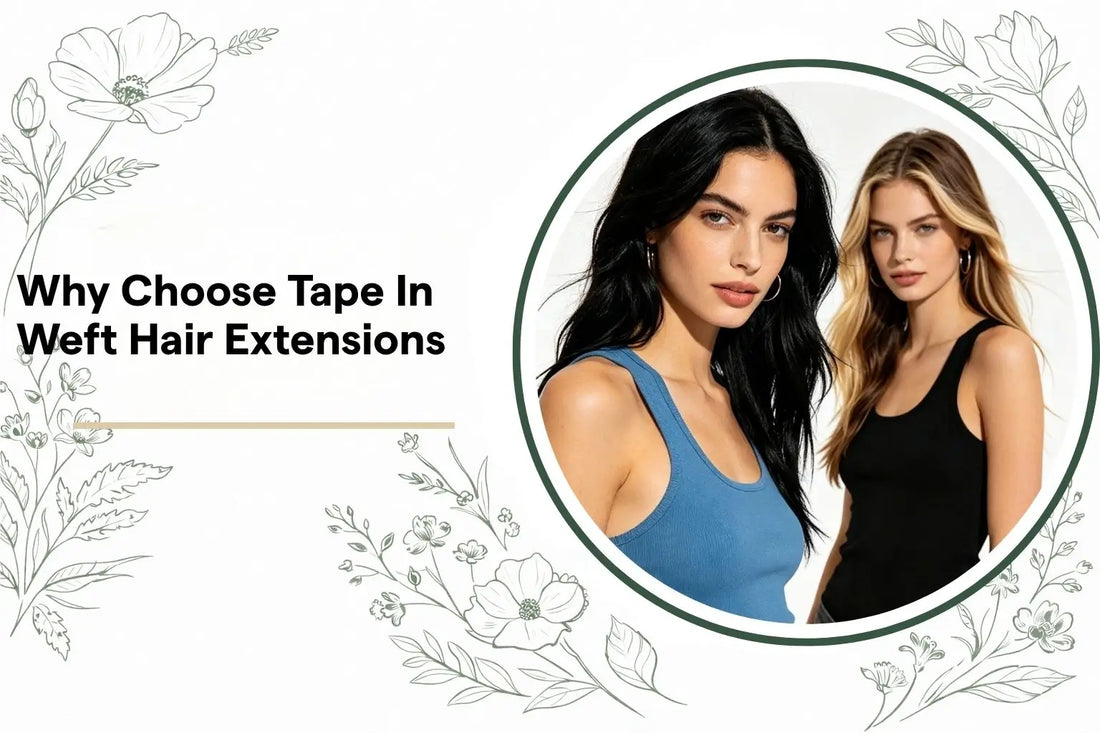 Why Choose Tape In Weft Hair Extensions?