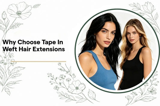Why Choose Tape In Weft Hair Extensions?