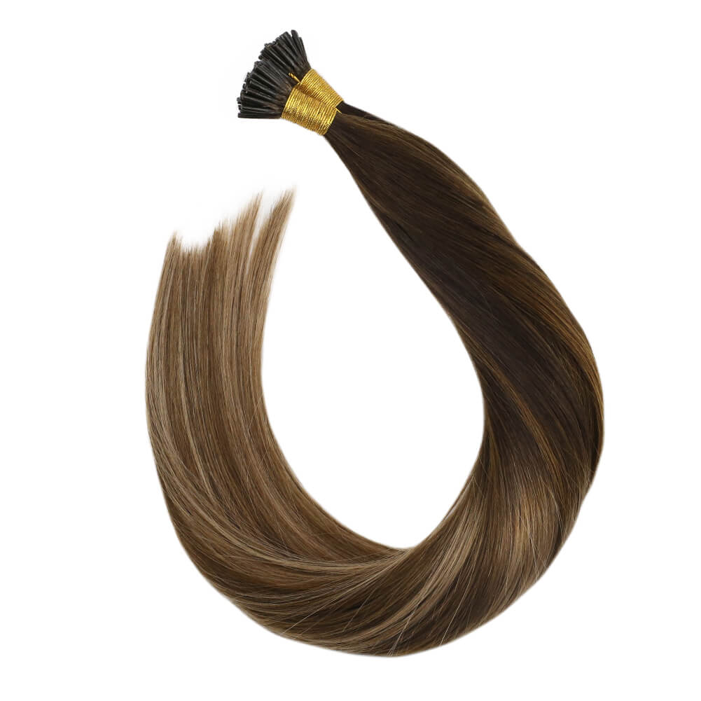 Keratin Natural Remy I Tips Hair Extensions