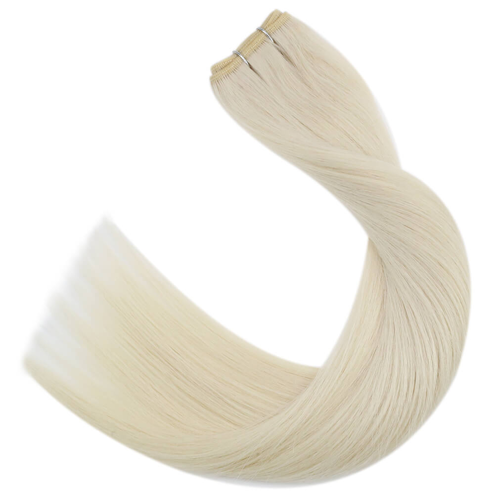 thick weft hair extensions virgin machine weft hair