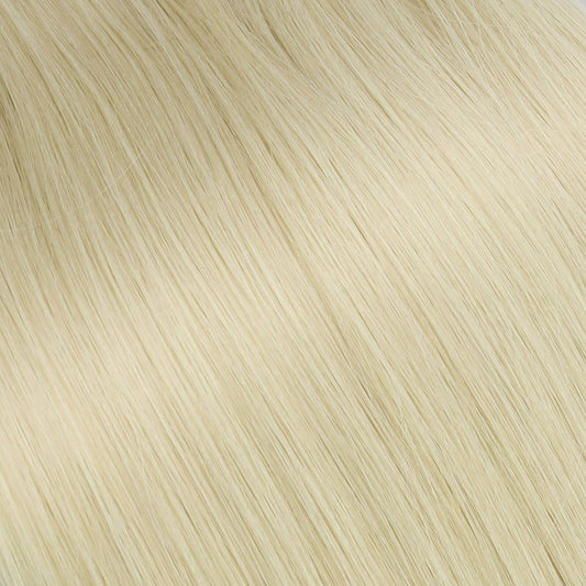 light blonde virgin human hair extenisions customize color