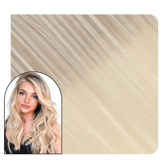 Balayage Omber Blonde Virgin Tape in Hair Extensions #18/22/60
