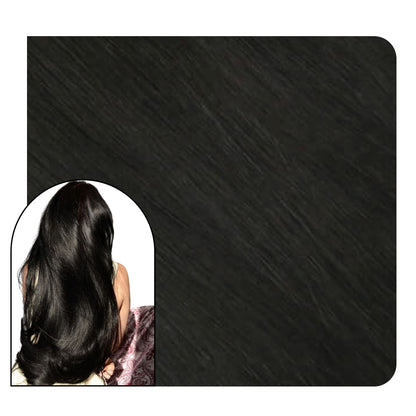 Virgin Hair 100% Human Hair tape on hair extensions