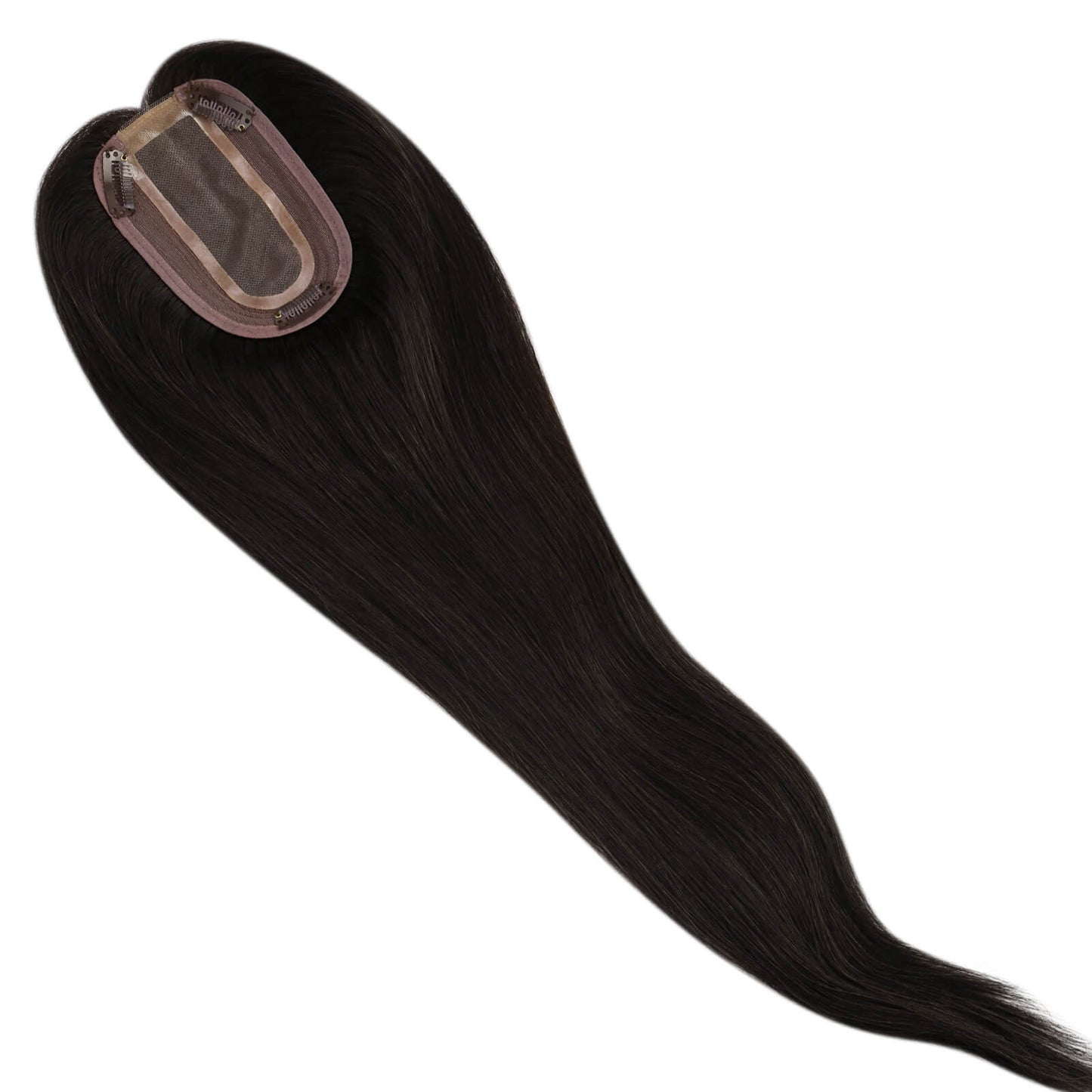black color virgin hair topper wholesale human hair toppers