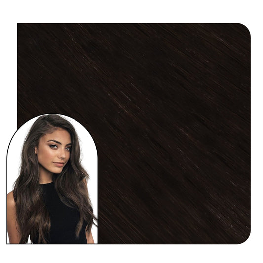 darkest brown injection tape in hair brazilian hair extensions wholesale suppliers