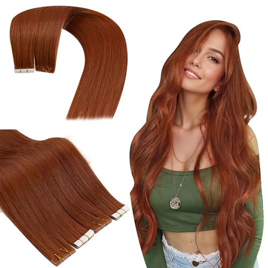 virgin plus wholesale human hair extensions copper color