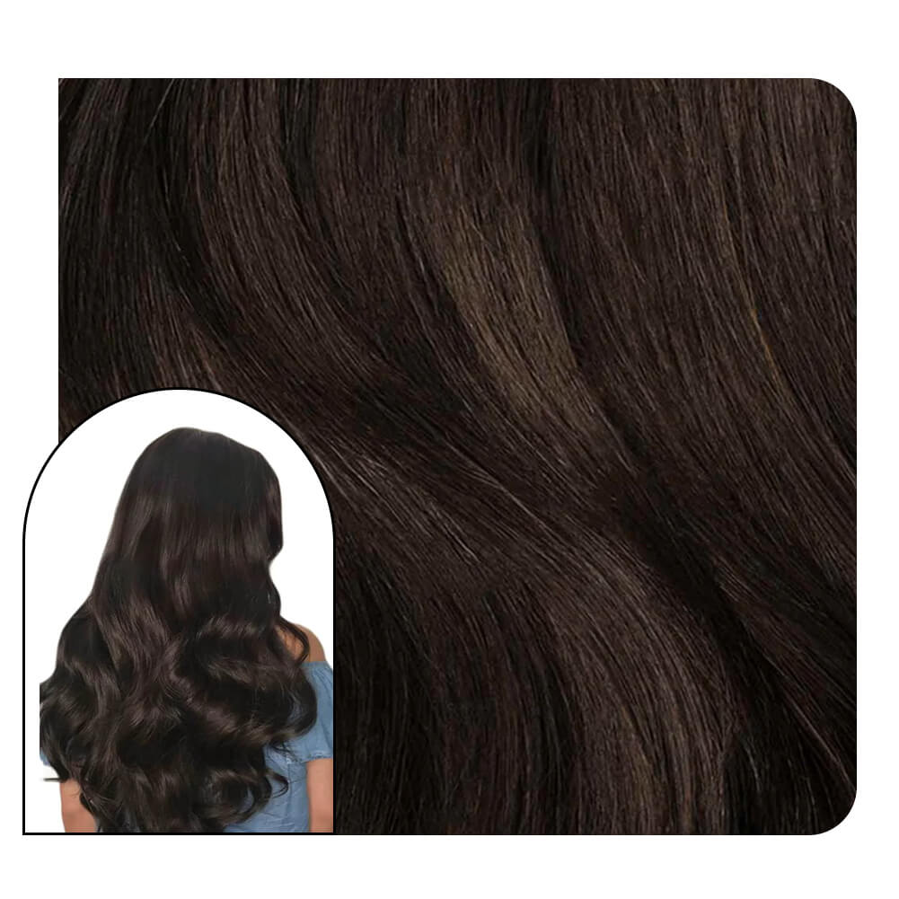 Skin Weft Hair Extensions 16inch Human Hair Extension