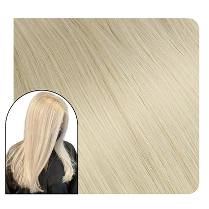 blonde k tip human hair keratin hair extensions