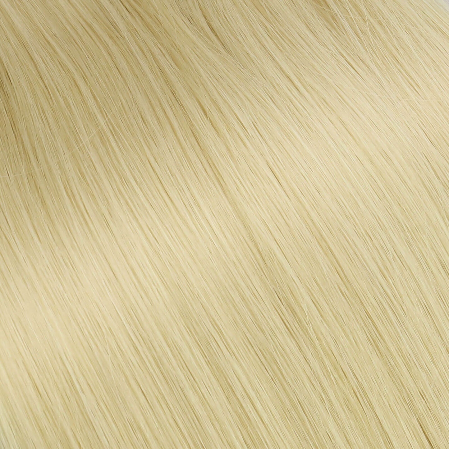 Customize Virgin Human Hair Extensions Cuticle Aligned Hair Bleach Blonde Color #613