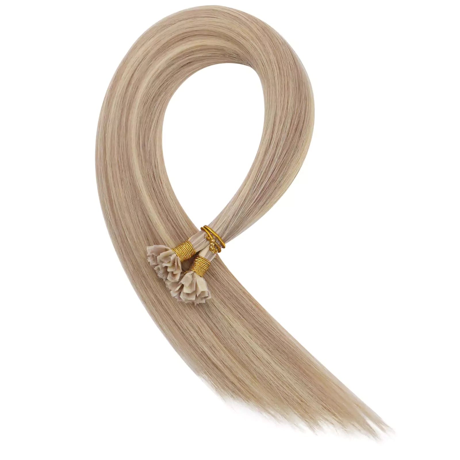Ktip extensions combine the advantages of Utip extensions and flat tip extensions.