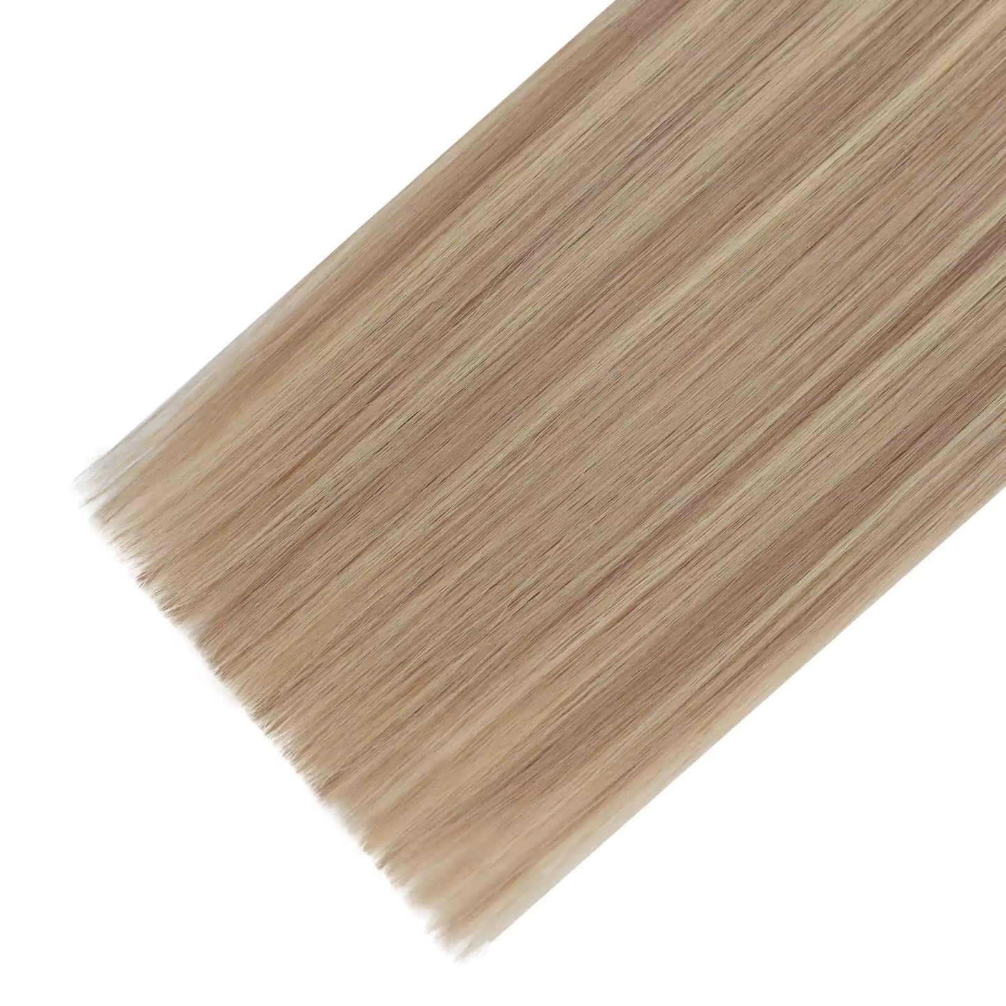 Ash Blonde Ktip hair extensions in 100% human hair