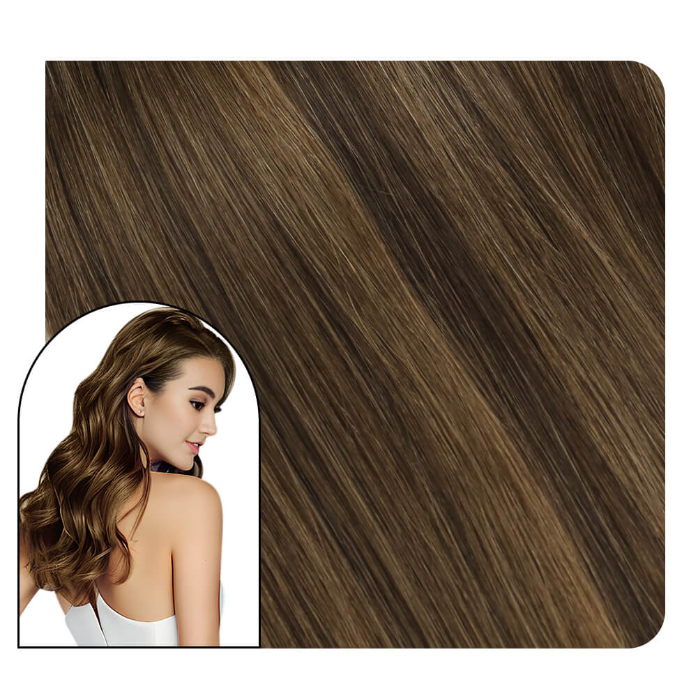 Full Cuticle Genius Weft Hair Extensions For Thin Hair