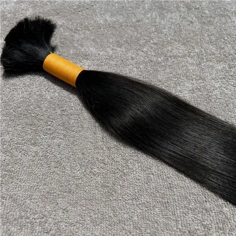 human hair bulk V-Light Bulk Hair Extensions