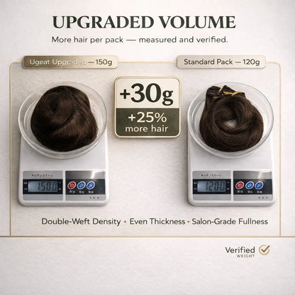 Human_Hair_Clip_In_Extensions Thick Volume