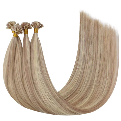 K Tip Hair Extensions Real Human Hair