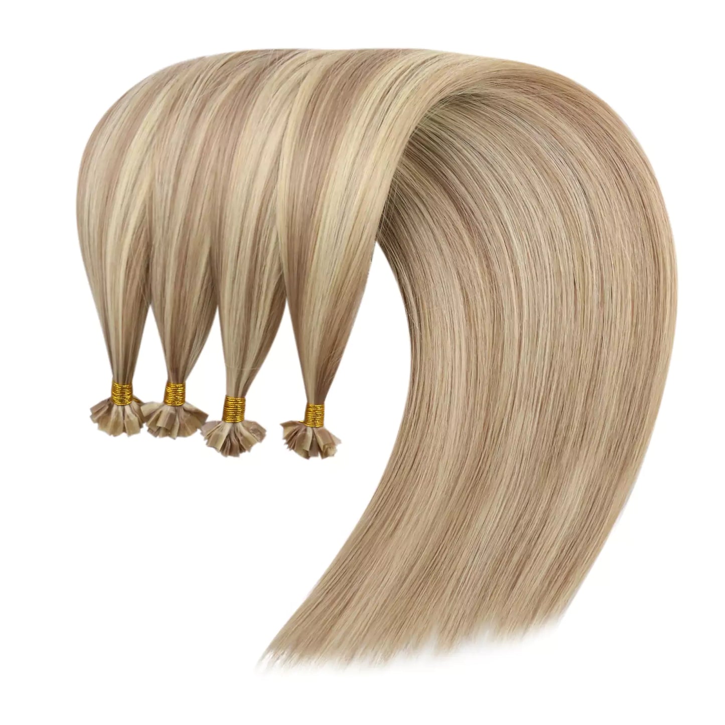 k tip keratin hair extensions human hair 20in