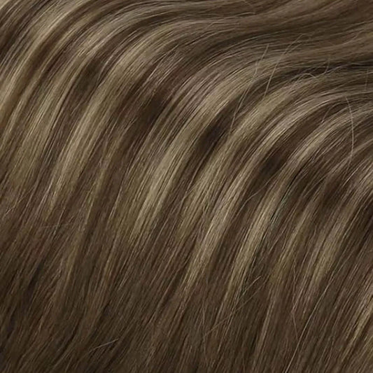 PU injection clip in best clip in hair extensions human hair #4-4-27