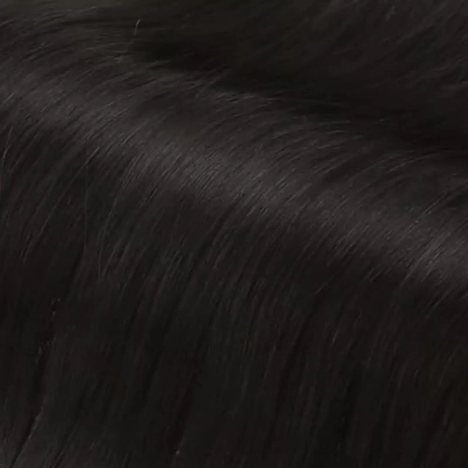 PU injection clip in hair extensions natural black #1B