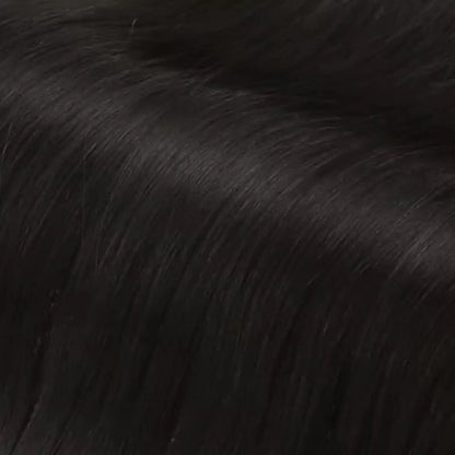 PU injection clip in hair extensions natural black #1B