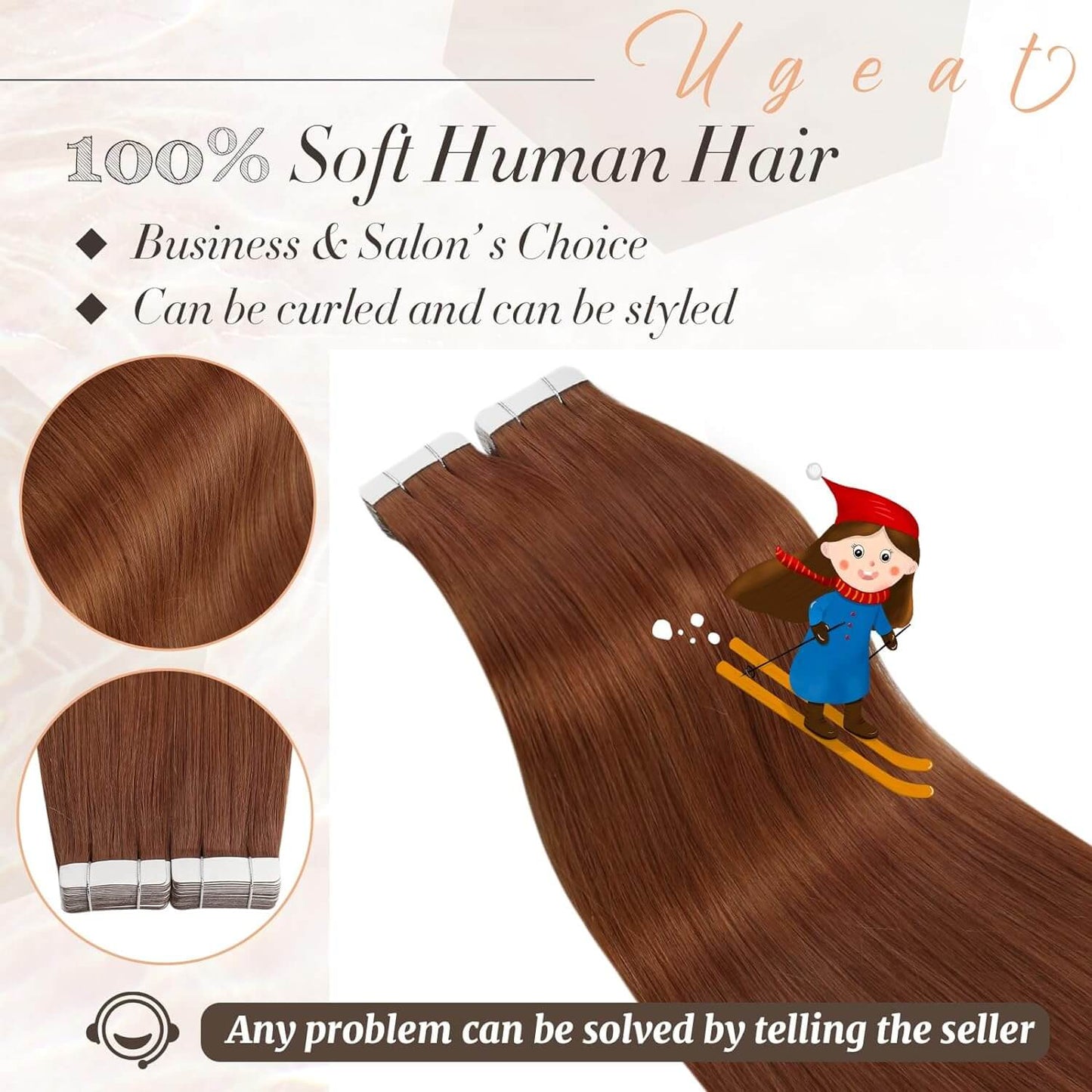 TapeinExtensionsHumanHairCopper