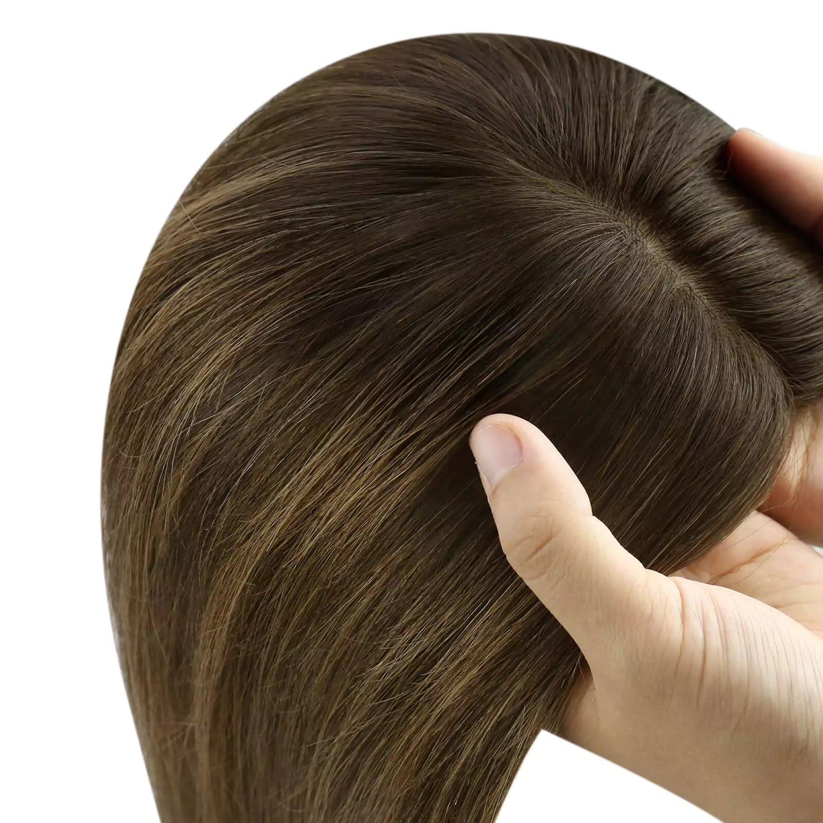 balayagedarkbrownhumanhairpiecesforthinninghair