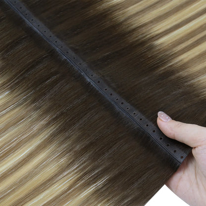 invisible butterfly weft hair extensions for thin hair