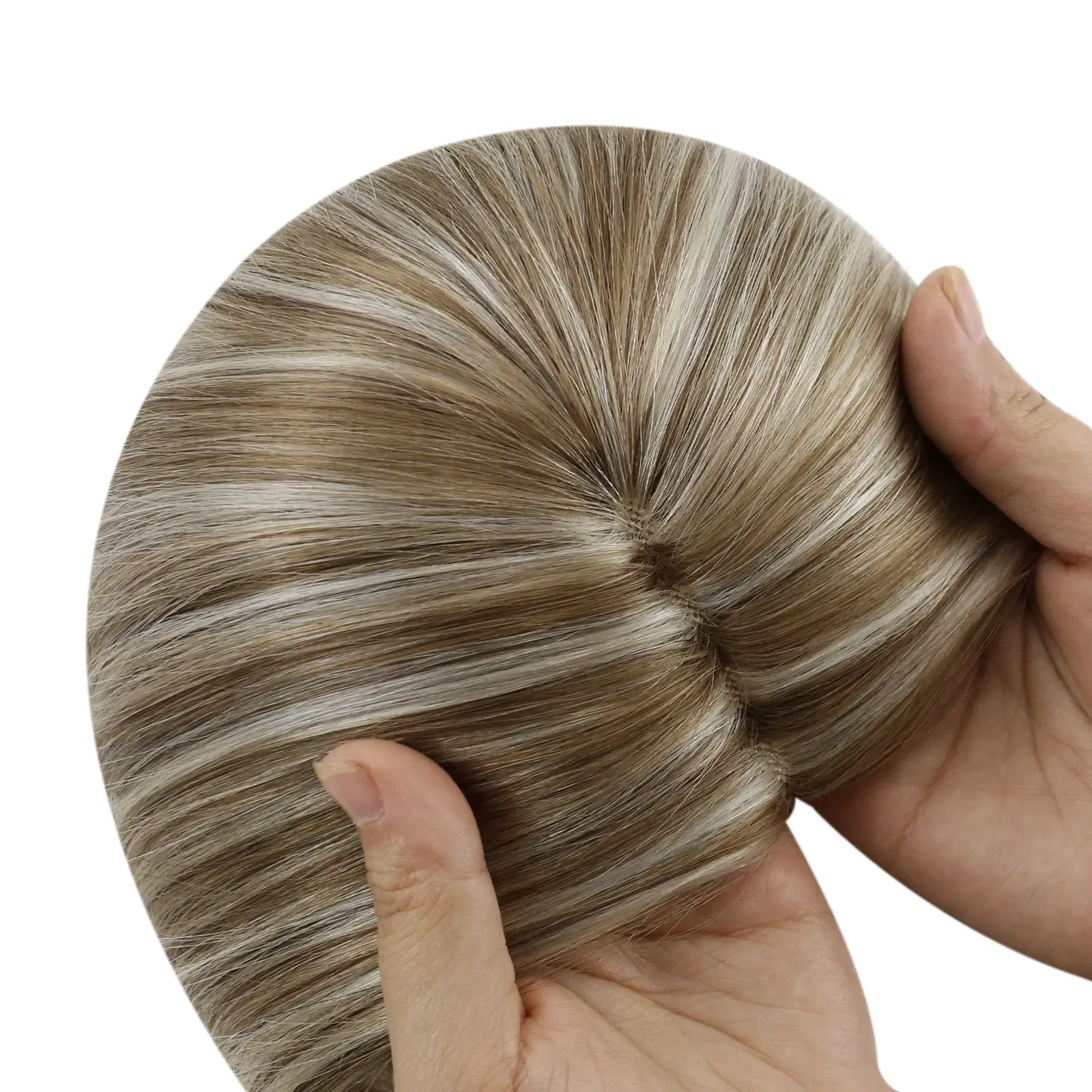 real human hair topper for thin hair