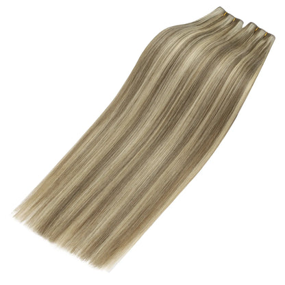 butterfly hair extensions real weft human hair extensions blonde