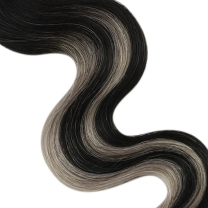 wavy butterfly weft hair extensions